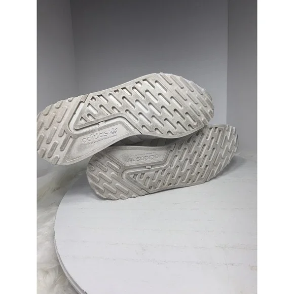 Adidas ZX Flux Mens White Casual Athletic Sneakers Shoes Size - Picture 7 of 11